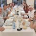 El villorejo José Luis Calvo celebra su 71 cumpleaños rodeado de su familia con una comida en Las Cabañas, en Peñaranda