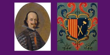 Las armas de los Bracamonte, en la iglesia salmantina de San Martín de Tours aunque «pintadas de manera extraña»