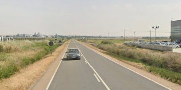 La salida de un turismo en Huerta deja un herido con una brecha en la cabeza y trasladado al Hospital de Salamanca