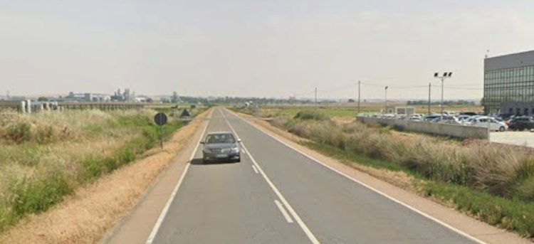 La salida de un turismo en Huerta deja un herido con una brecha en la cabeza y trasladado al Hospital de Salamanca