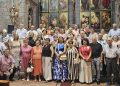 La asociación de mayores San Miguel, de Peñaranda, celebra su fiesta anual con misa rociera y una comida en Las Cabañas
