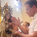 La asociación de mujeres de El Campo de Peñaranda festeja a su patrona, la Virgen del Carmen, con misa y comida en Mancera