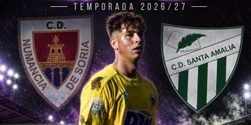 El portero peñarandino de fútbol Pablo Quiroga ficha por el CD Santa Amalia y continuará su trayectoria deportiva en Extremadura