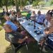 Palaciosrubios comparte una caldereta en el parque del Chiringuito como antesala a las fiestas patronales de las Nieves
