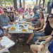 Santiago de la Puebla pone el broche final a sus fiestas con una multitudinaria paella solidaria en favor de Piel de Mariposa