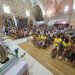 Una multitudinaria ofrenda floral en Villoruela a la Virgen del Carmen y al Cristo de la Esperanza abre las fiestas patronales
