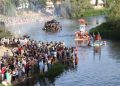 32 años surcando las aguas del Tormes en Huerta a bordo de los «ofnis» en una gran tarde de creatividad, colorido y chapuzones