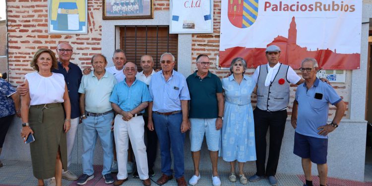 Las fiestas de Palaciosrubios arrancan con un emotivo pregón protagonizado por los veteranos del CD Palaciosrubios