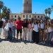 25 jóvenes disfrutan de un día de playa y turismo en Aveiro en una actividad organizada por el Ayuntamiento de Peñaranda