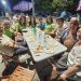 Babilafuente comparte una multitudinaria parrillada popular en un fin de fiestas que cerrará la verbena del Combo Dominicano