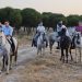 La magia de la luna llena acompañó la salida nocturna de la Asociación de Amigos del Caballo de Las Villas en Villoria