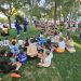 Rágama estrena las actividades de «Una comarca de cuento» con los cuentonautas en La Chopera y con regalos para todos