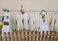 La exposición de las BBC, bodas, bautizos y comuniones llega a Moríñigo: de los trajes nupciales al menú y hasta la «espiga»
