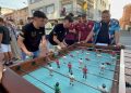 Más de 150 partidas solidarias a favor de Acopedis en Peñaranda en el campeonato de futbolín de la peña Los Flamencos