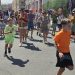 La infancia protagoniza la mañana del miércoles de ferias en Peñaranda con un cuentacuentos y el desfile de los cabezudos