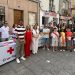 La diversión infantil toma las calles de Peñaranda en una mañana de Ferias marcada por los juegos, los cabezudos y la solidaridad