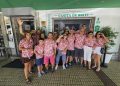 Las peñas peñarandinas ya calientan motores para el chupinazo y pasan por «La casita de Briyi» en Los Álamos Gastrolab