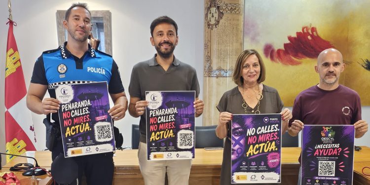 «Peñaranda no calles, no mires, actúa»: la campaña contra las agresiones sexistas, delitos de odio y violencia de género