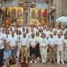 Los quint@s del 56 celebran un nuevo encuentro en Peñaranda y lanzan globos blancos al aire en memoria de los ausentes