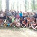 La familia Calvo Amor celebra un emotivo reencuentro en Villoria con varias generaciones disfrutando de un día inolvidable