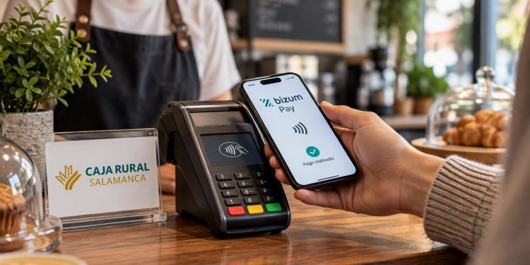 Caja Rural de Salamanca pionera en el lanzamiento de Bizum Pay para pagar en comercios físicos de forma rápida y segura