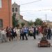 Nava de Sotrobal vive su última jornada festiva con bailes y vivas a San Miguel Arcángel en una procesión al son de la dulzaina