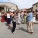 Bailes y vivas a la Virgen de la Vega en Villoria en una procesión con acento charro y cientos de vecinos acompañando a la patrona