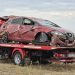Aparatosa salida de vía en El Campo de Peñaranda: una mujer de 35 años y un menor de 10 han sido trasladados en ambulancia