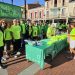 Peñaranda madruga y camina contra el cáncer desde la plaza de España hasta Cantaracillo y regreso tras un avituallamiento