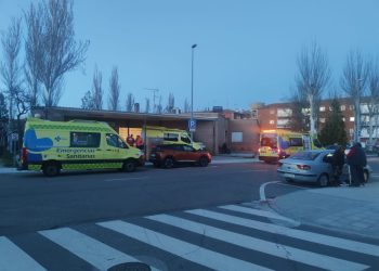 Un accidente en la carretera de Bóveda del Río Almar deja tres heridos en una colisión en la que se vieron implicados tres coches