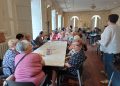 Los mayores disfrutan en Peñaranda de un encuentro festivo en el centro social enmarcado en las celebraciones de San Miguel