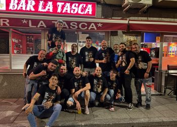 Ismael celebra su despedida de soltero en Peñaranda rodeado de amigos y en plena cuenta atrás para su boda con Virginia