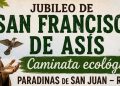 Vecinos de siete pueblos participarán en una caminata ecológica de Paradinas a Rágama por el Jubileo de San Francisco de Asís