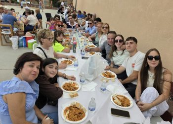 Tarazona de Guareña disfruta de su comida festiva con el arroz a la zamorana como protagonista en las escuelas y en la carpa