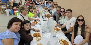 Tarazona de Guareña disfruta de su comida festiva con el arroz a la zamorana como protagonista en las escuelas y en la carpa