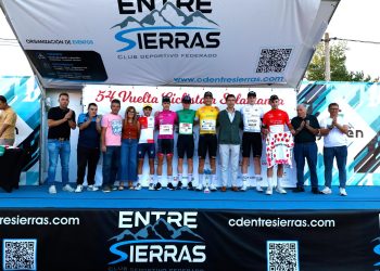 Víctor Benereau se impone en la primera etapa de la 54ª Vuelta Ciclista a Salamanca, entre Alba de Tormes y Babilafuente