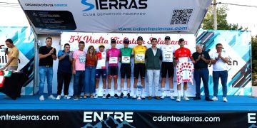 Víctor Benereau se impone en la primera etapa de la 54ª Vuelta Ciclista a Salamanca, entre Alba de Tormes y Babilafuente