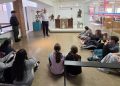 ¿Quién era Germán Sánchez Ruipérez?: alumnos de Peñaranda visitan la exposición en el CDS y descubren al mecenas local