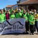El club de senderismo Camino El Cristo, de Alaraz, recorre la ruta a la ermita del Cristo de Cabrera y el castillo de Santa Cruz