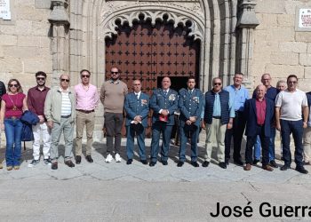 La Guardia Civil de Macotera festeja a su patrona con el respaldo de alcaldes y concejales de los pueblos de su demarcación