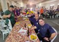 Último «empujón» para el paso del Medinaceli con la comida de hermandad organizada por la cofradía nazarena en Peñaranda
