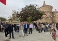 Bailes y vivas a la Virgen del Rosario en el día grande de las fiestas de Rágama que siguen hoy con parque infantil y aperitivo popular